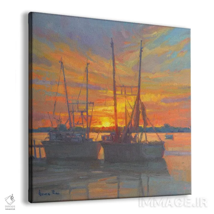 تابلو تئاتر غروب آفتاب اثر آرونا رائو - نمای پرسپکتیو محصول