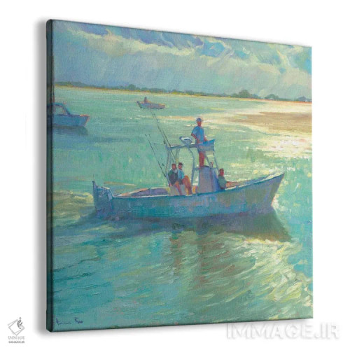 تابلو ذهنی آفتابی اثر آرونا رائو - نمای پرسپکتیو محصول