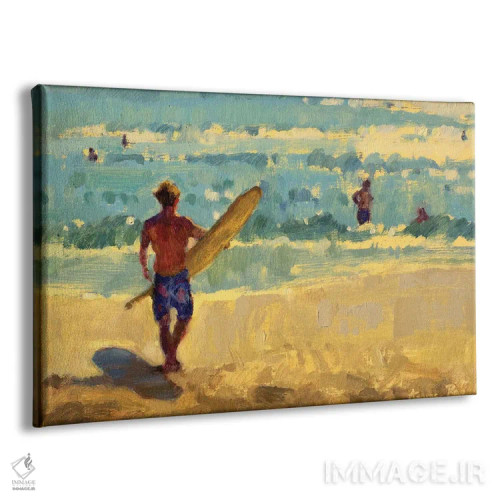 تابلو آغشته به آفتاب اثر آرونا رائو - نمای پرسپکتیو محصول