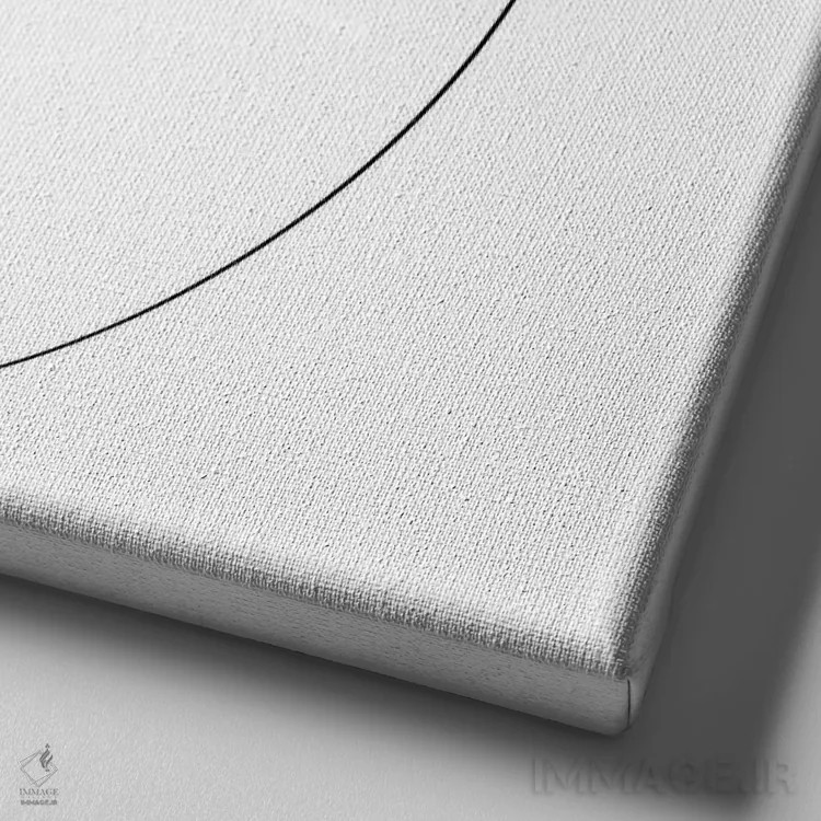 تابلو روتوایلر (نژاد سگ) اثر ادیلوم - نمای نزدیک بافت بوم