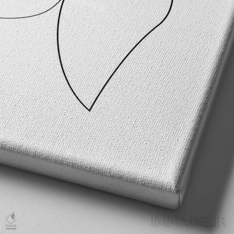 تابلو باکسر (نژاد سگ) اثر ادیلوم - نمای نزدیک بافت بوم