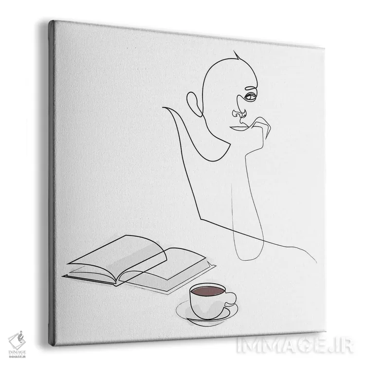 تابلو انتظار اثر ادیلوم - نمای پرسپکتیو محصول