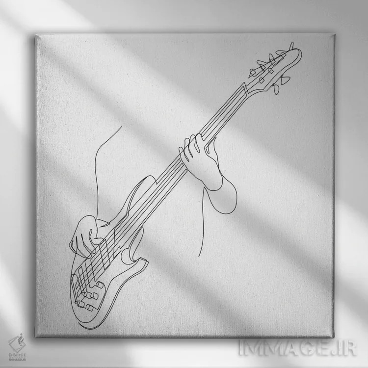 تابلو باهال اثر ادیلوم - نمای روبهرو روی دیوار