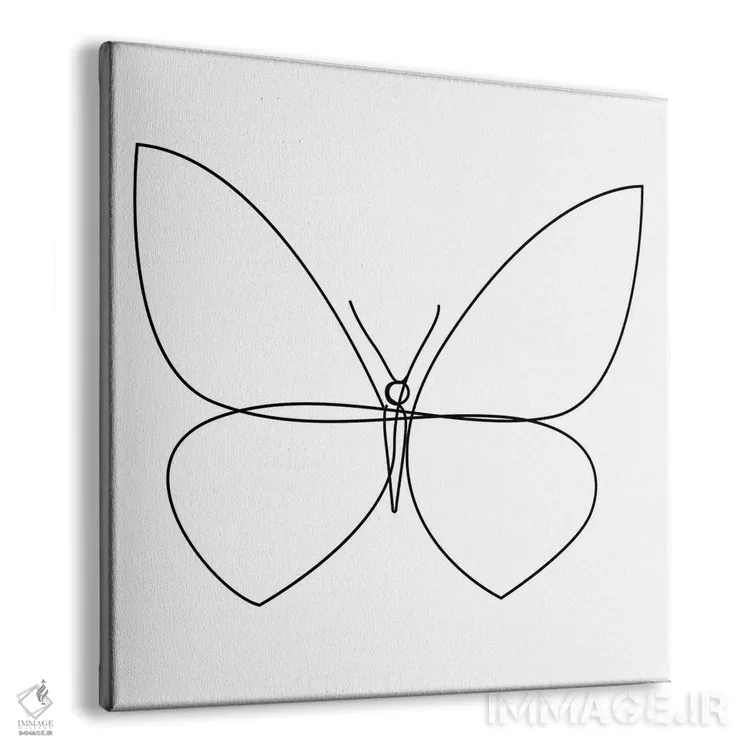 تابلو پروانه نوزدهم LB1 اثر ادیلوم - نمای پرسپکتیو محصول