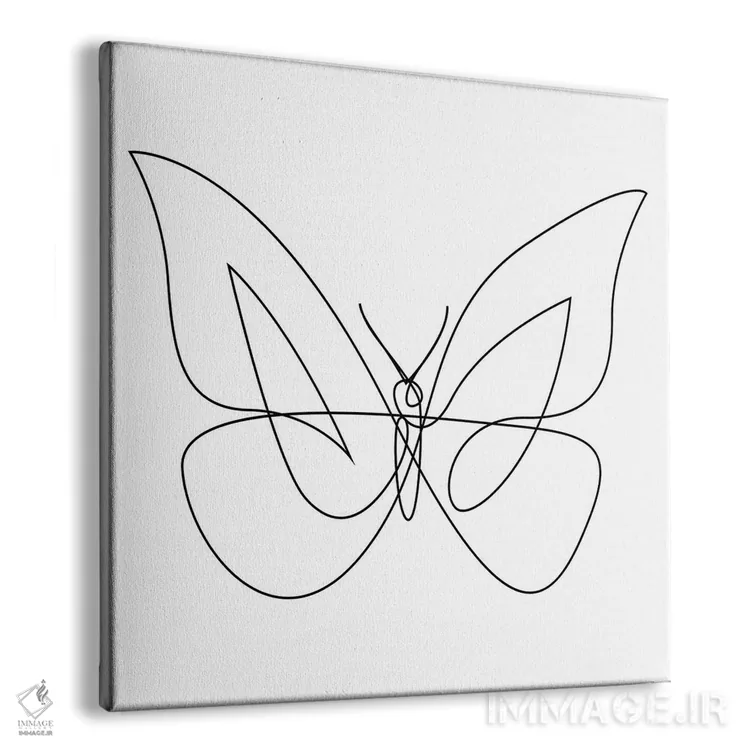 تابلو پروانه XIX LB4 اثر ادیلوم - نمای پرسپکتیو محصول