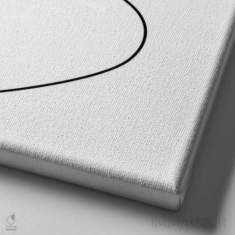 تابلو پروانه نوزدهم LB1 اثر ادیلوم - نمای نزدیک بافت بوم