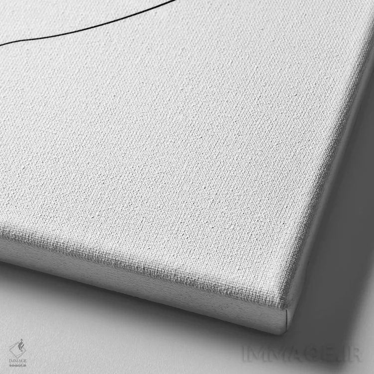 تابلو داشهوند (سگ) اثر ادیلوم - نمای نزدیک بافت بوم