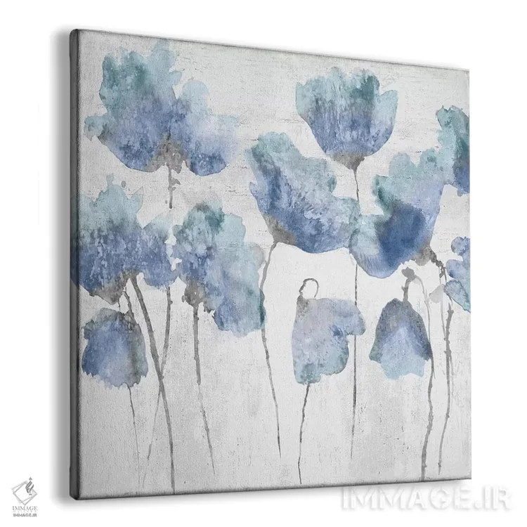 تابلو دوستان نیلی I اثر ونسا آستین - نمای پرسپکتیو محصول