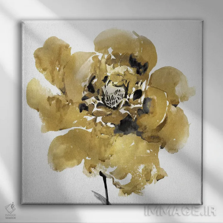 تابلو طلایی II اثر ونسا آستین - نمای روبهرو روی دیوار