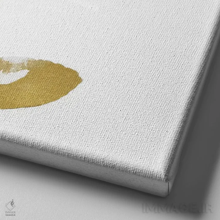 تابلو شکوفهٔ تازه II اثر ونسا آستین - نمای نزدیک بافت بوم