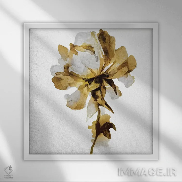 تابلو شکوفهٔ تازه I اثر ونسا آستین - نمای قابدار سفید