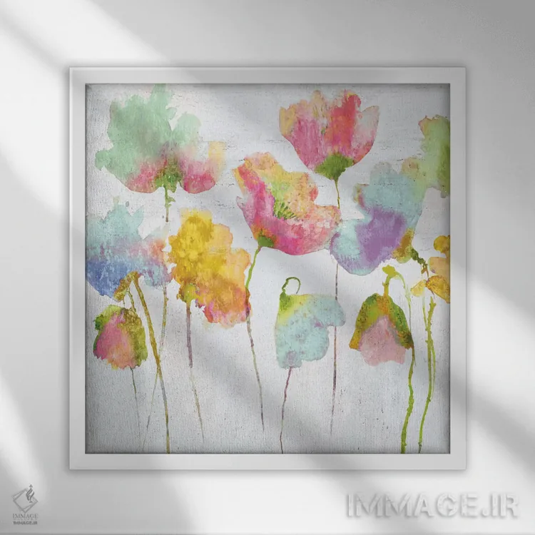 تابلو گردهمایی دوستان I اثر ونسا آستین - نمای قابدار سفید