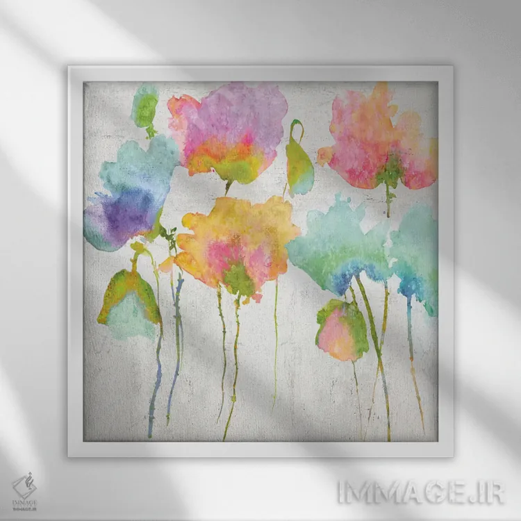 تابلو گردهمایی دوستان II اثر ونسا آستین - نمای قابدار سفید