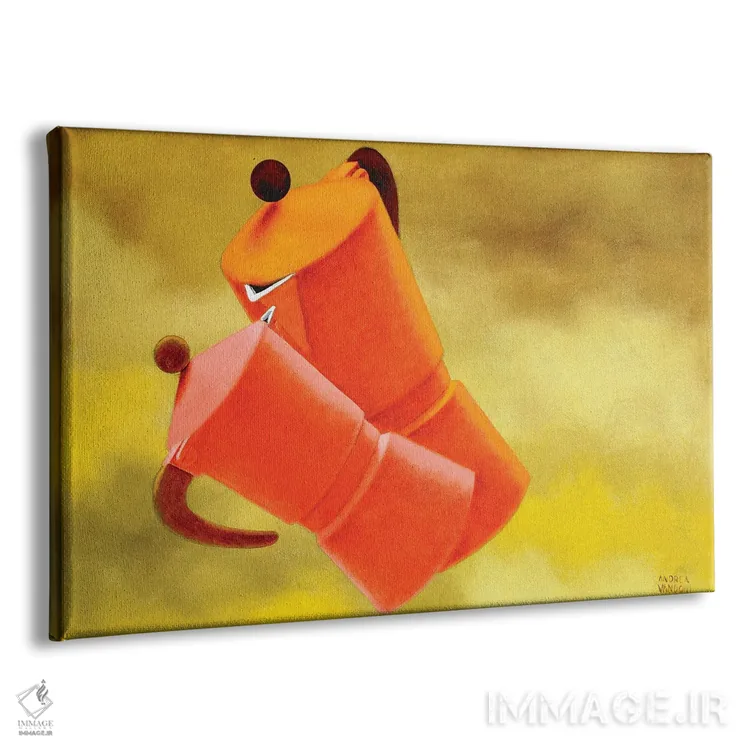 تابلو شور و شوق اثر آندریا واندونی - نمای پرسپکتیو محصول