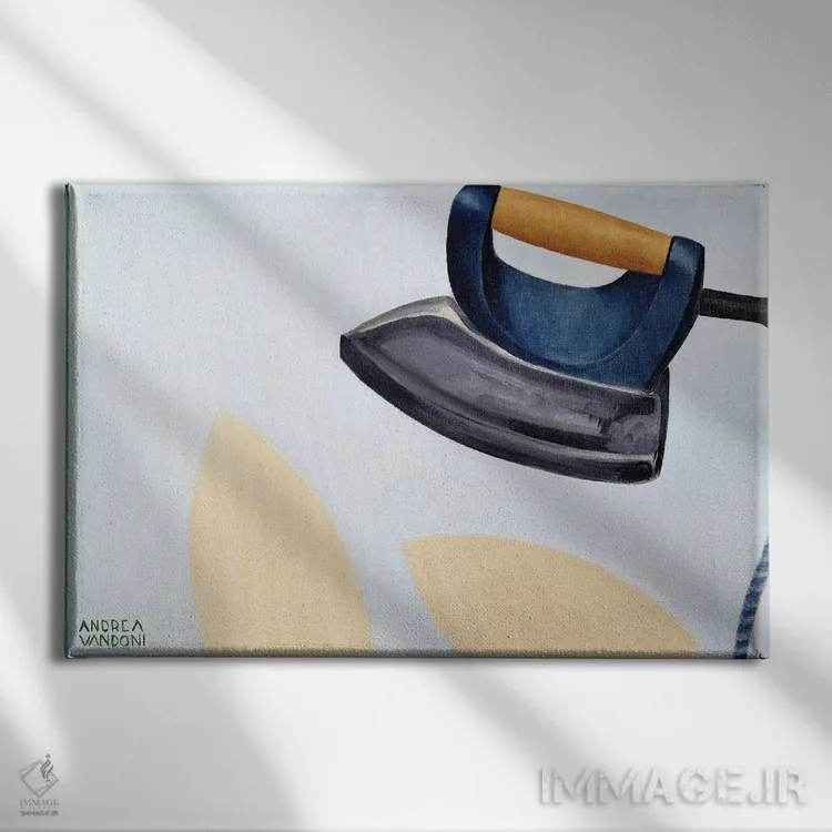 تابلو تخیل و واقعیت اثر آندریا واندونی - نمای روبهرو روی دیوار