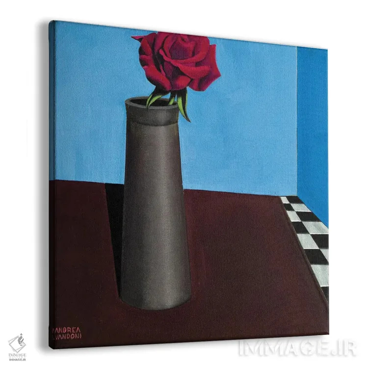 تابلو بیایید در دودکشهایمان گل بگذاریم اثر آندریا واندونی - نمای پرسپکتیو محصول
