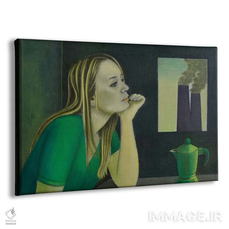 تابلو هنگام غروب اثر آندریا واندونی - نمای پرسپکتیو محصول