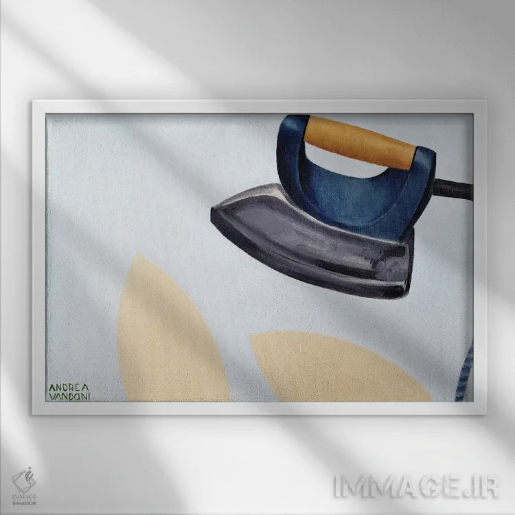 تابلو تخیل و واقعیت اثر آندریا واندونی - نمای قابدار سفید