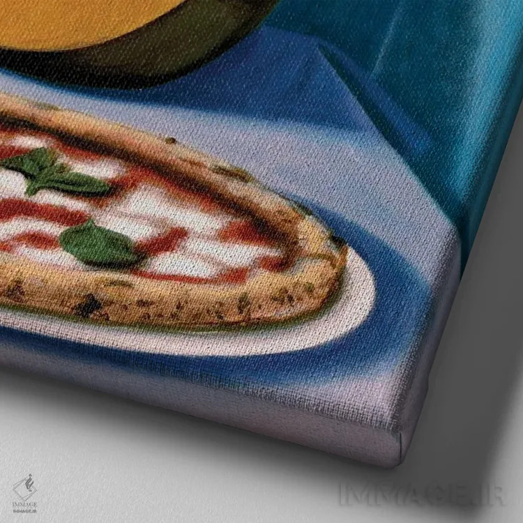 تابلو ایتالیاییها برای خارجیها اثر آندریا واندونی - نمای نزدیک بافت بوم