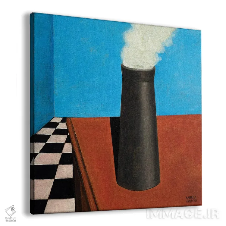 تابلو دودکش روی میز است اثر آندریا واندونی - نمای پرسپکتیو محصول