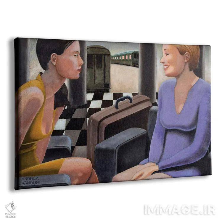 تابلو در ایستگاه اثر آندریا واندونی - نمای پرسپکتیو محصول