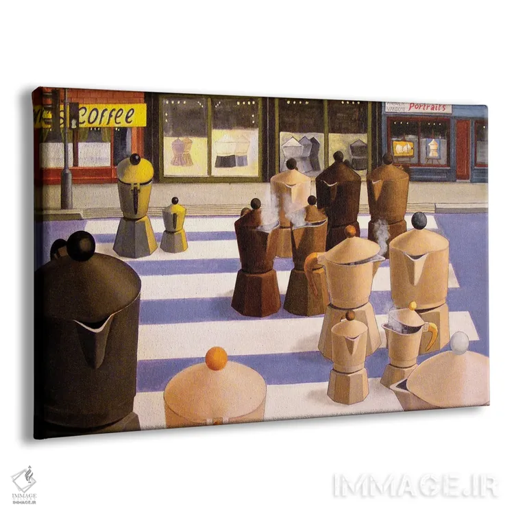 تابلو رنگهای جهان اثر آندریا واندونی - نمای پرسپکتیو محصول