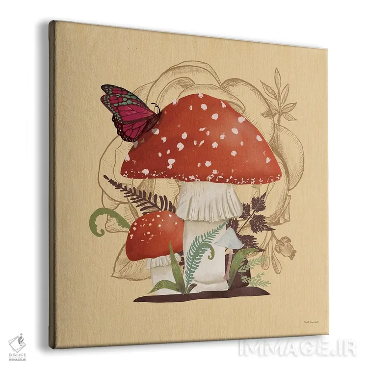 تابلو قدمزنی در جنگل III اثر آرویللا مورِت - نمای پرسپکتیو محصول