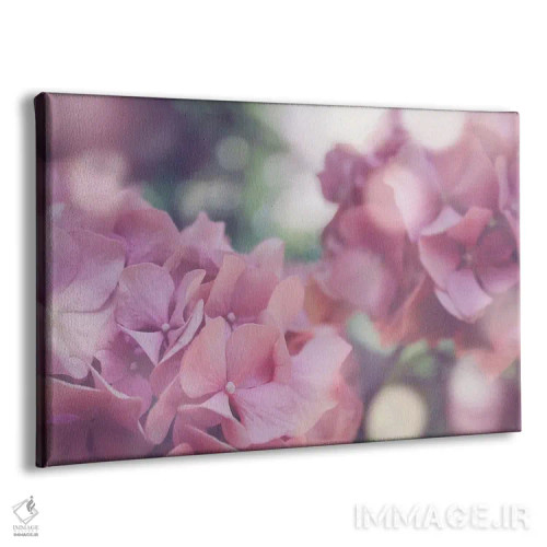 تابلو هورتانسیا پاستلی I اثر امیلی وینتیج کو (برند/استودیو) - نمای پرسپکتیو محصول