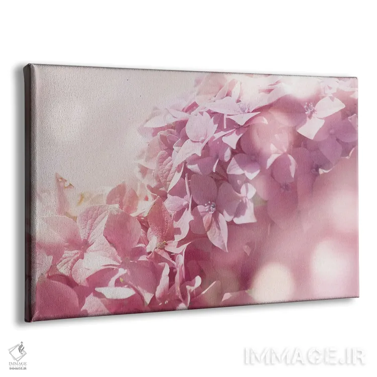 تابلو هورتانسیا پاستلی II اثر امیلی وینتیج کو (برند/استودیو) - نمای پرسپکتیو محصول