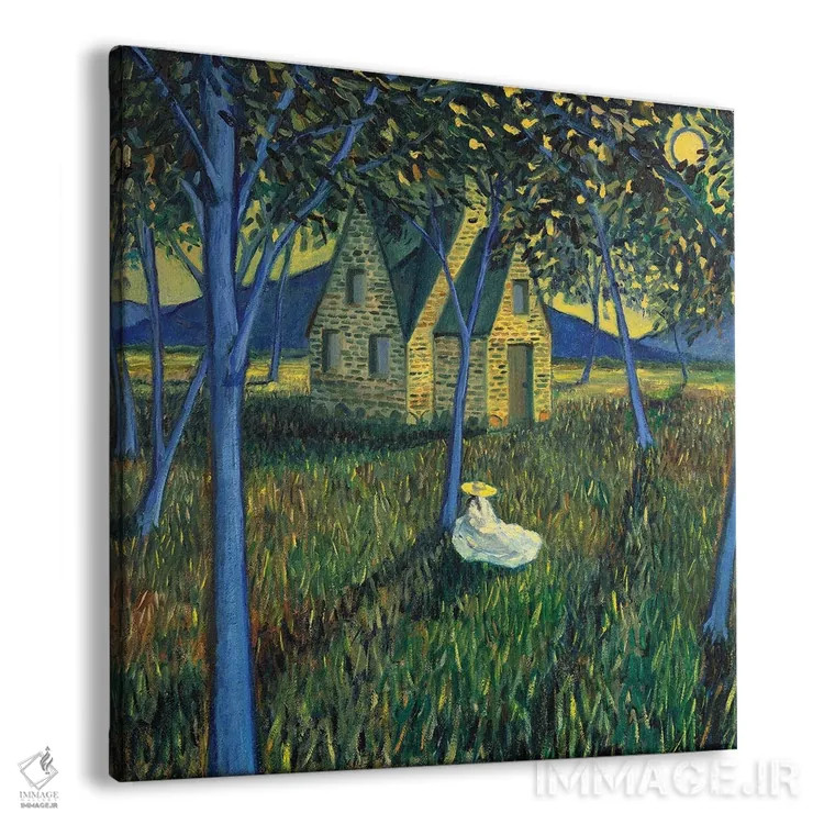 تابلو نسیم اثر الکساندر واشاکمدزه - نمای پرسپکتیو محصول