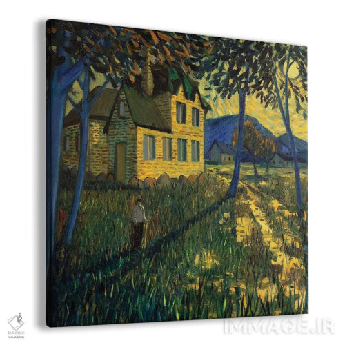 تابلو رو به افول اثر الکساندر واشاکمدزه - نمای پرسپکتیو محصول