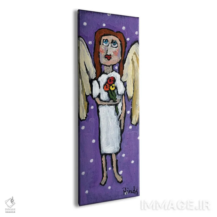 تابلو فرشته نگهبان اثر دیویدای هینْدز - نمای پرسپکتیو محصول