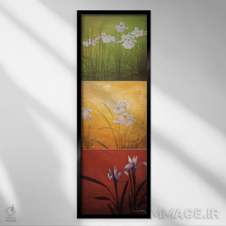 تابلو کارما اثر دان لی-لگر - نمای قابدار مشکی