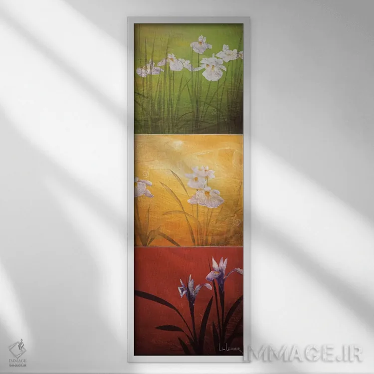 تابلو کارما اثر دان لی-لگر - نمای قابدار سفید