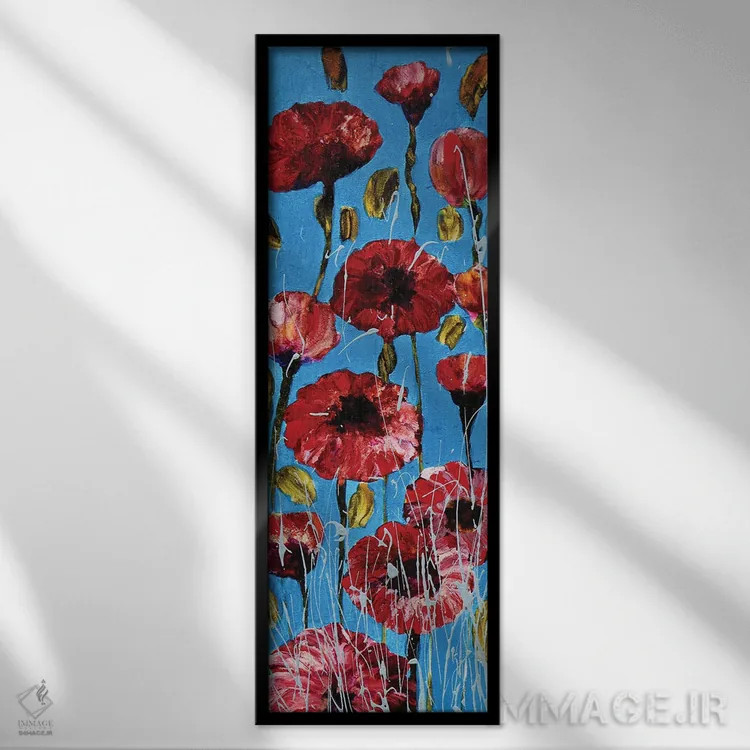 تابلو من اینجا تعلق ندارم اثر دوناتلا مارائونی - نمای قابدار مشکی