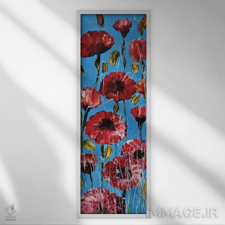 تابلو من اینجا تعلق ندارم اثر دوناتلا مارائونی - نمای قابدار سفید