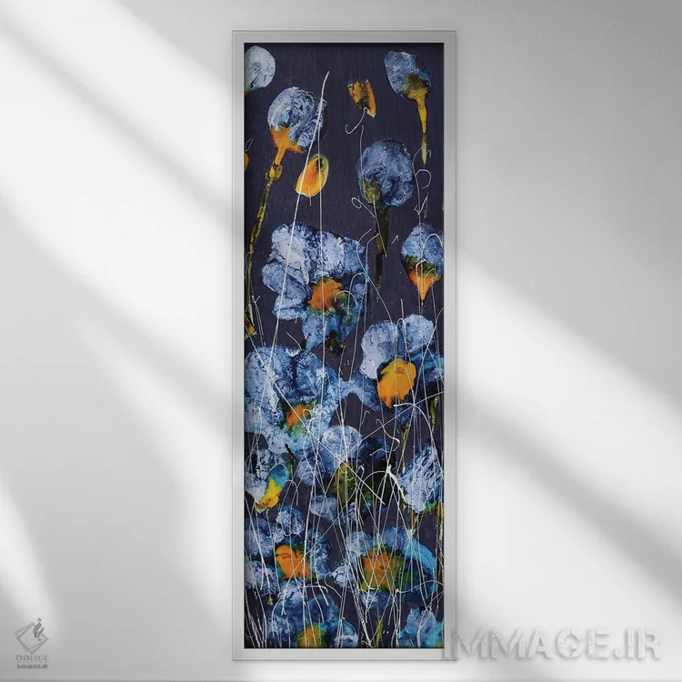 تابلو هر چه تو را خوشحال کند اثر دوناتلا مارائونی - نمای قابدار سفید