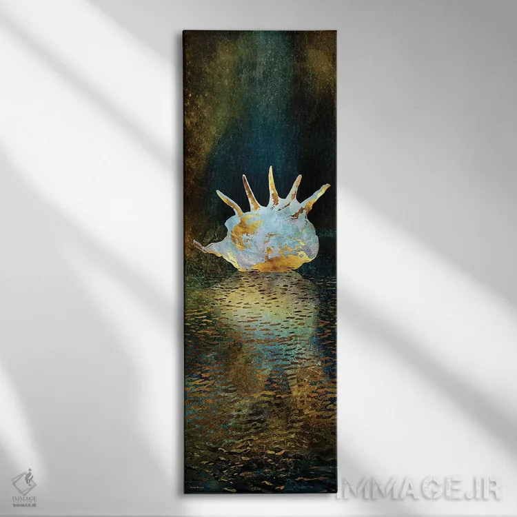 تابلو معما اثر دافنه هوراِو - نمای روبهرو روی دیوار