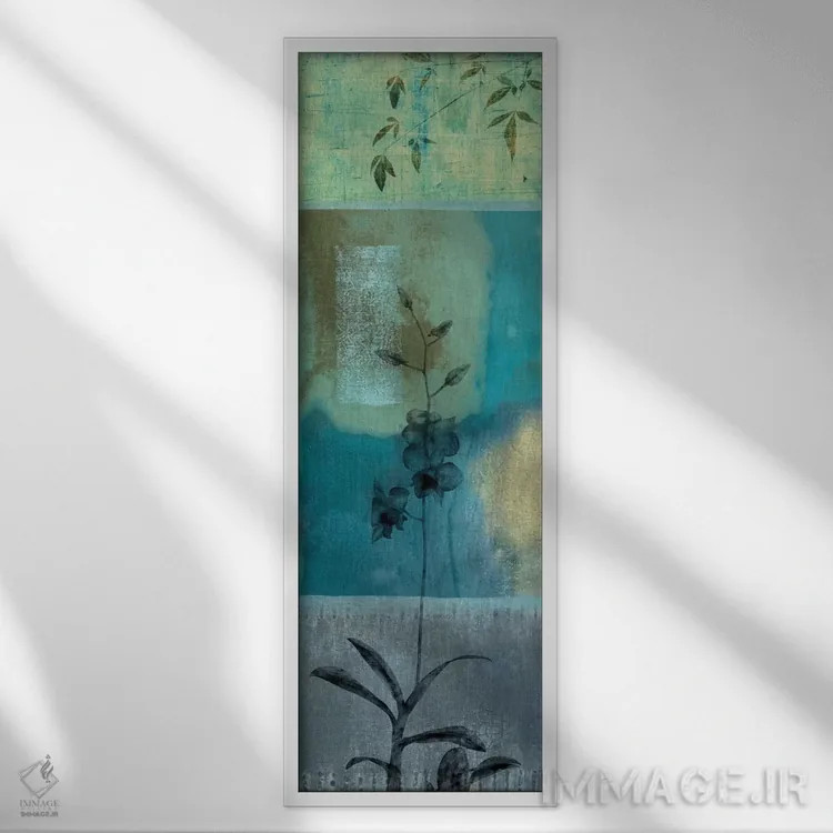 تابلو در دل رمز و راز I اثر کریس دونوان - نمای قابدار سفید