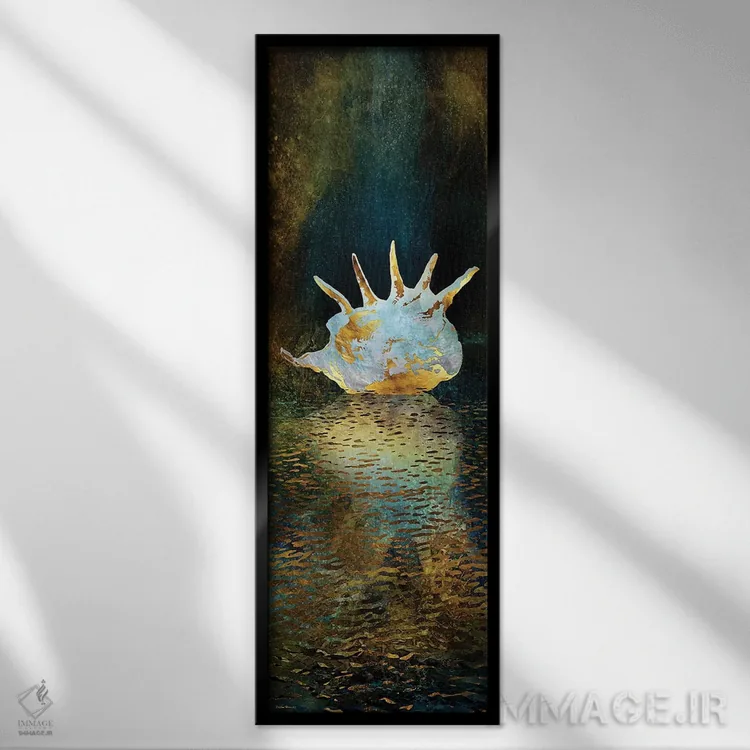 تابلو معما اثر دافنه هوراِو - نمای قابدار مشکی