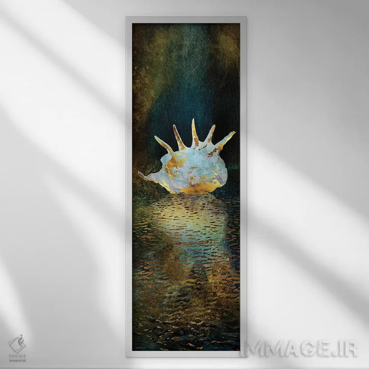 تابلو معما اثر دافنه هوراِو - نمای قابدار سفید