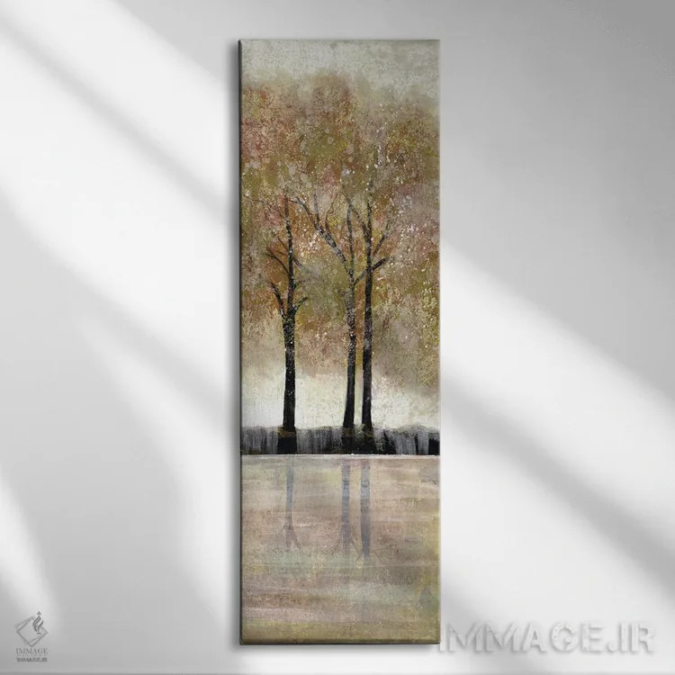 تابلو جنگل آرام ۳ اثر دوریس شَرِست - نمای روبهرو روی دیوار