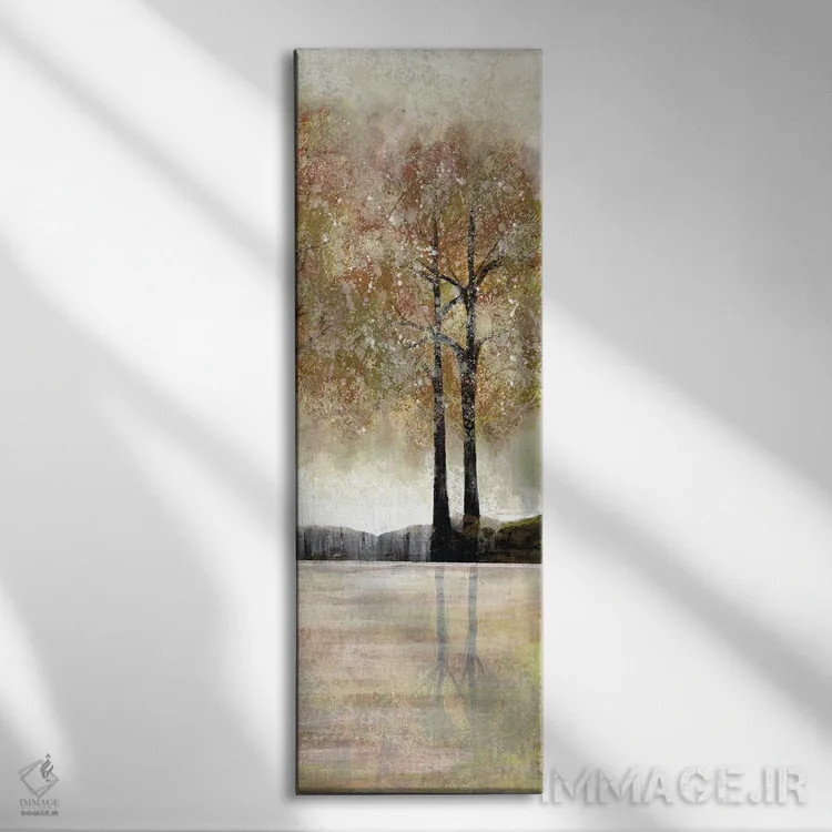 تابلو جنگل آرام ۲ اثر دوریس شَرِست - نمای روبهرو روی دیوار
