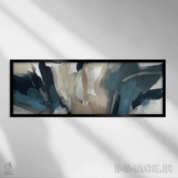 تابلو شهودی اثر رباورهاا کریستوا - نمای قابدار مشکی