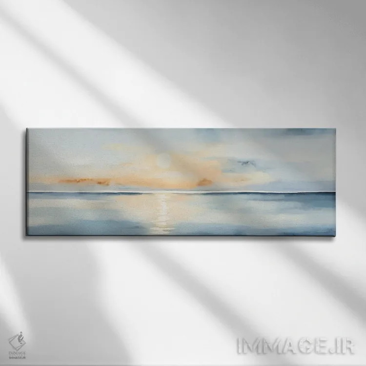 تابلو لمس آرامش اثر رباورهاا کریستوا - نمای روبهرو روی دیوار