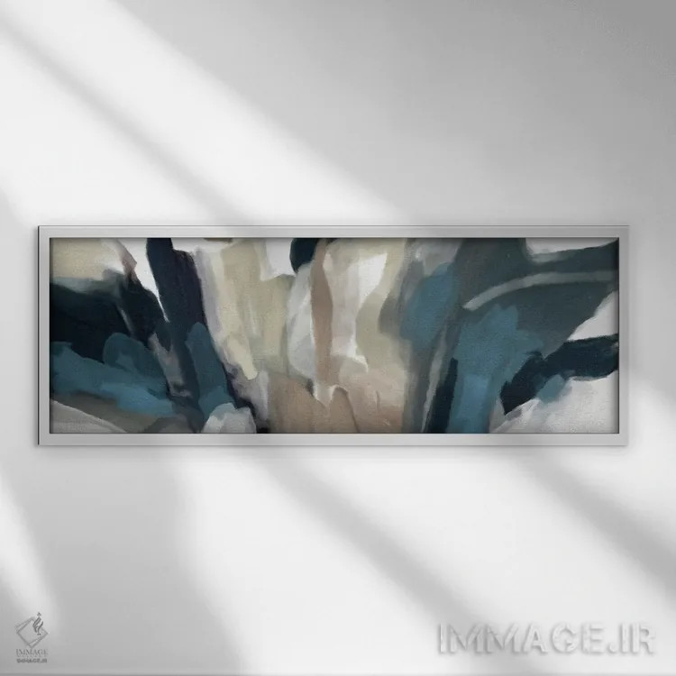 تابلو شهودی اثر رباورهاا کریستوا - نمای قابدار سفید