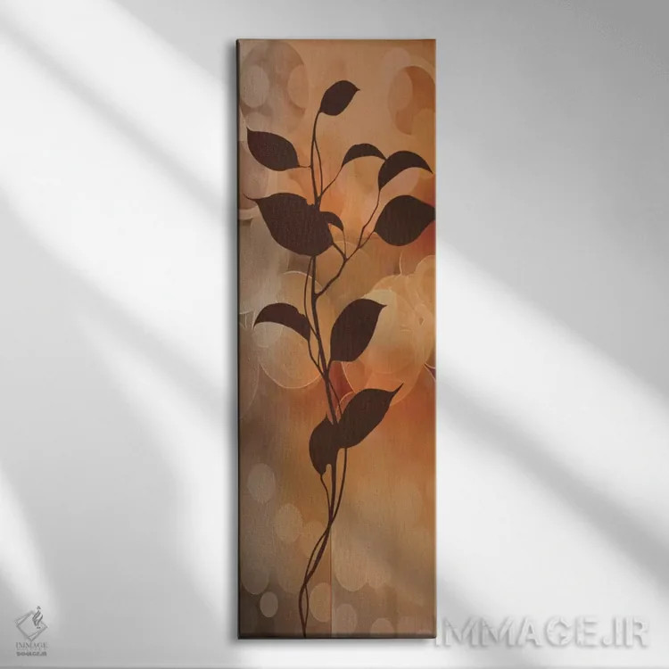تابلو گیاهی دو اثر ادوارد آپاریسیو - نمای روبهرو روی دیوار