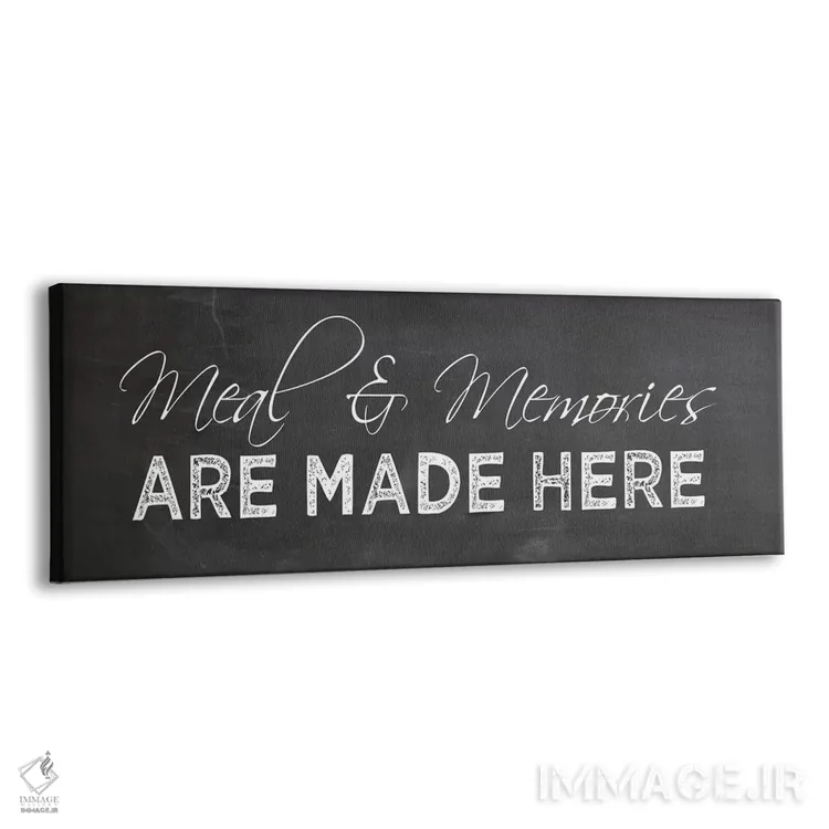 تابلو وعده غذایی اثر ارین کلارک - نمای پرسپکتیو محصول