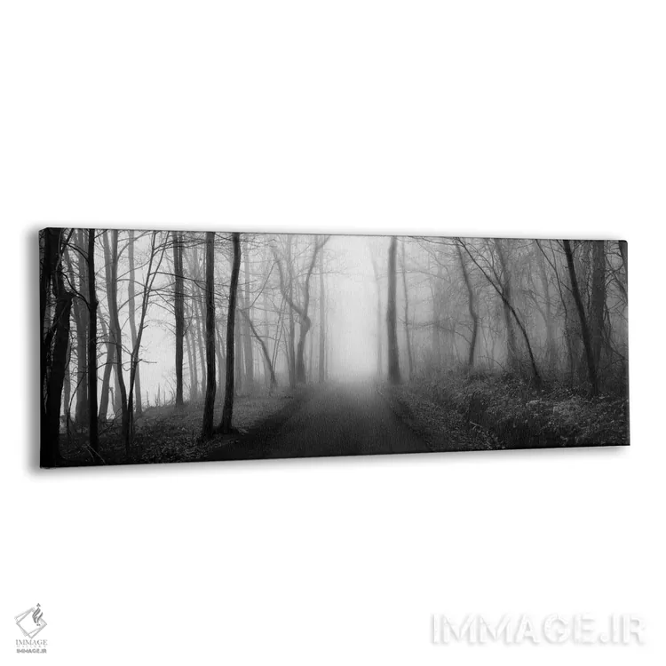 تابلو پیادهروی در جنگل اثر ارین کلارک - نمای پرسپکتیو محصول