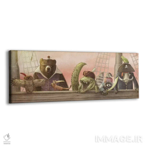 تابلو دزدان دریایی! اثر اریک فن - نمای پرسپکتیو محصول